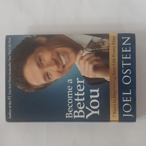 Joel Osteen Hard Cover Become A Better You Book